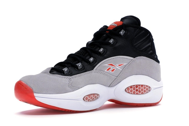 Reebok Pump Question Black Steel Orange