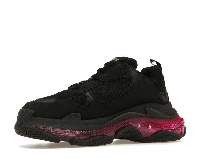 Balenciaga Triple S Clear Sole Neon Pink