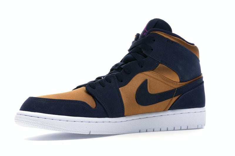 Jordan 1 Mid Obsidian Desert Ochre