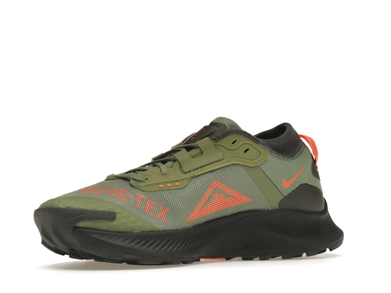 Nike Pegasus Trail 3 Gore-Tex Oil Green Iron Grey Total Orange