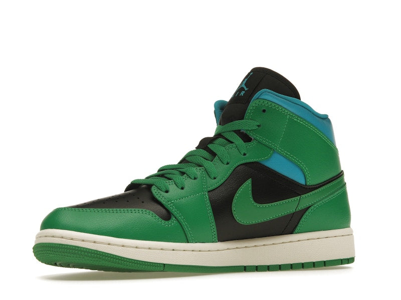 Jordan 1 Mid Lucky Green Aquatone (Women's)