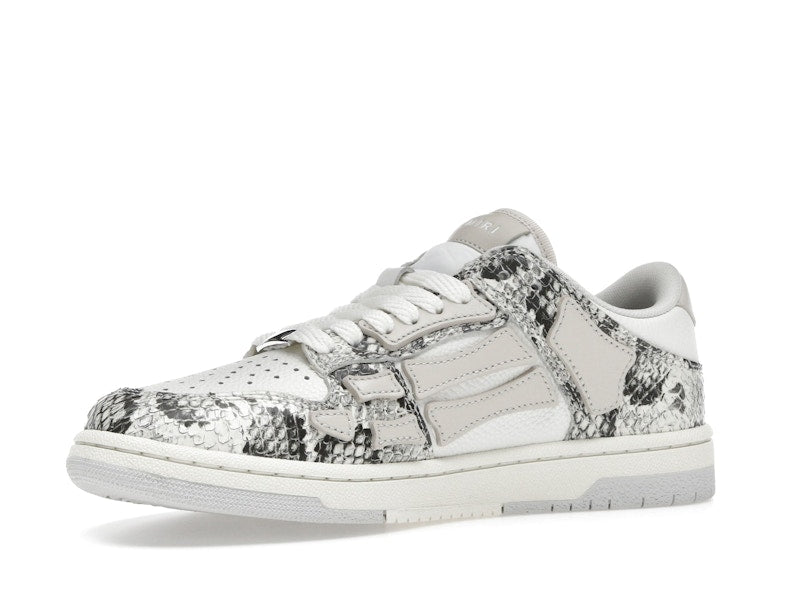 AMIRI Skel Top Low Snake Alabaster