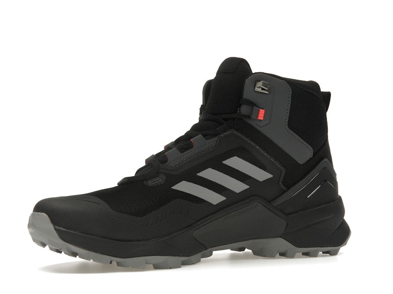 adidas Terrex Swift R3 Mid GTX Core Black Grey Solar Red