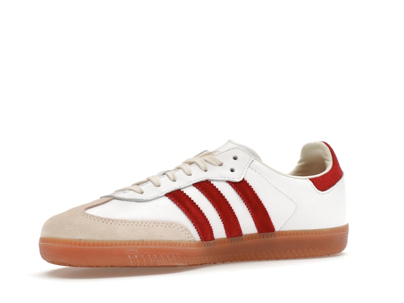 adidas Samba Sporty & Rich White Collegiate Burgundy