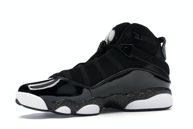 Jordan 6 Rings Black Metallic Gold White
