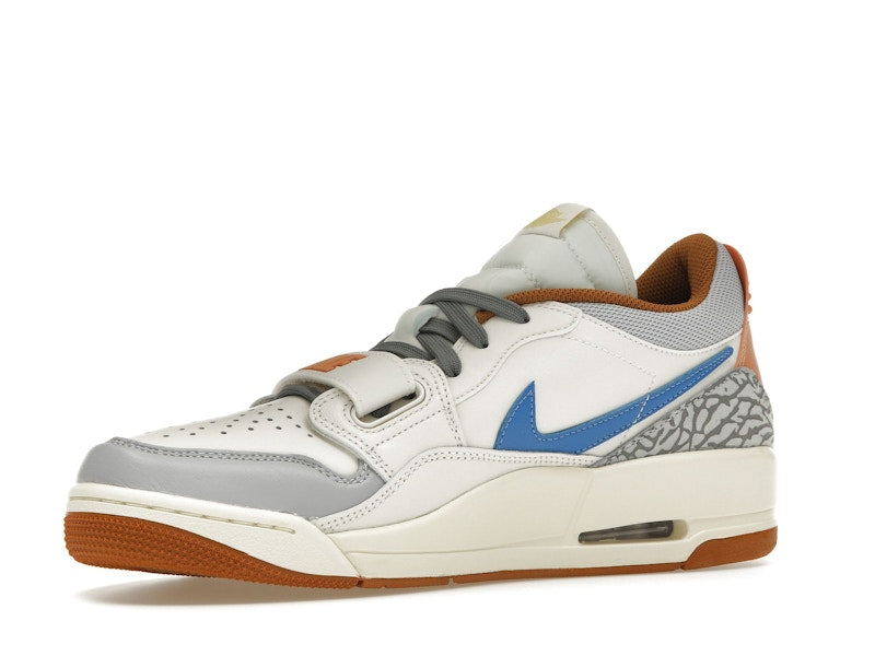 Jordan Legacy 312 Low Phantom Amber Brown Star Blue