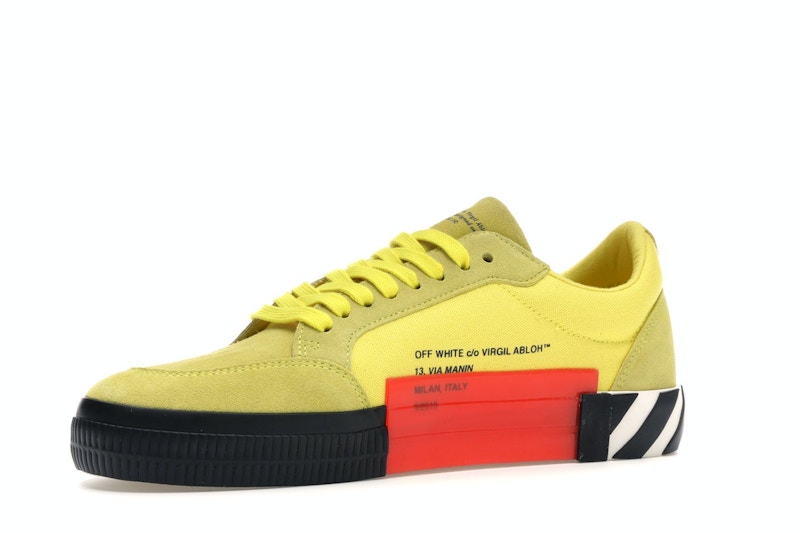OFF-WHITE Vulc Low Yellow FW19