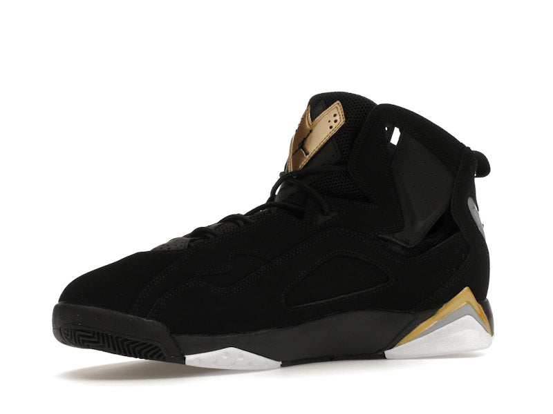 Jordan True Flight Black Metallic Gold