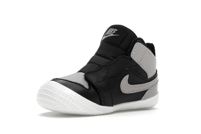 Jordan 1 Crib Bootie Black Medium Grey (I)