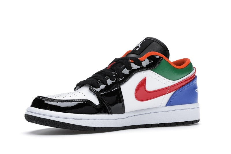Jordan 1 Low Multi-Color Black Toe (Women's)