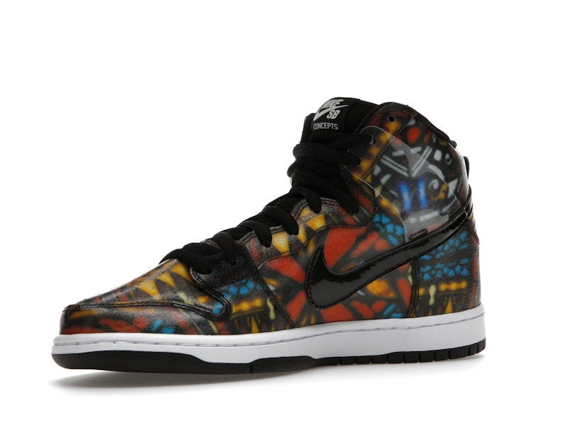 Nike SB Dunk High Concepts Stained Glass