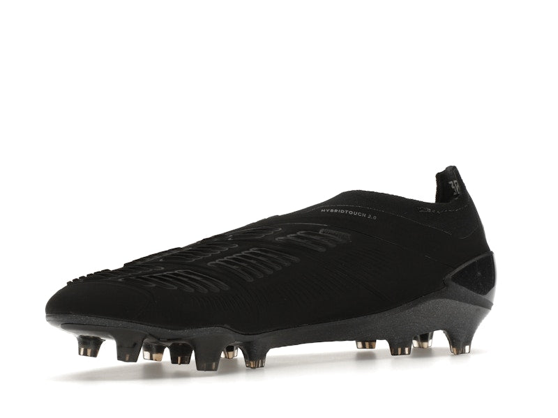 adidas Predator 24 Elite Laceless FG Core Black Carbon