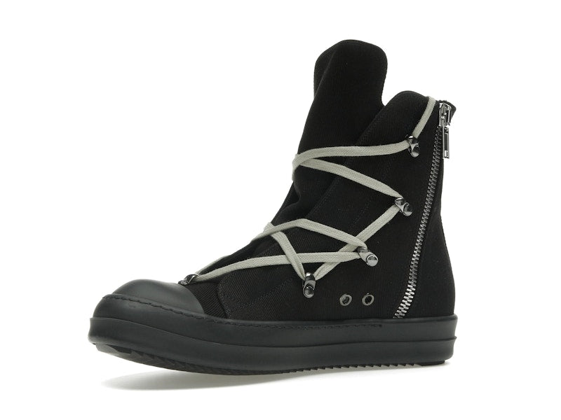 Rick Owens Hollywood DRKSHDW Hexa High Black Pearl
