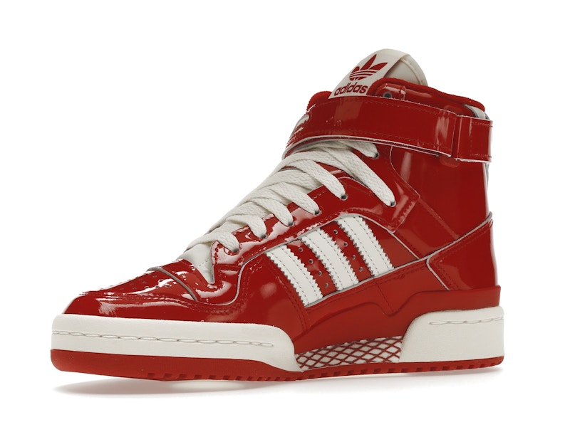 adidas Forum 84 High Patent Red White