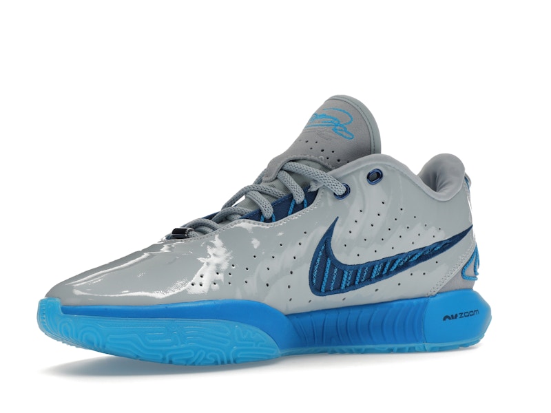 Nike LeBron 21 Blue Diver (Translucent Blue Outsole)