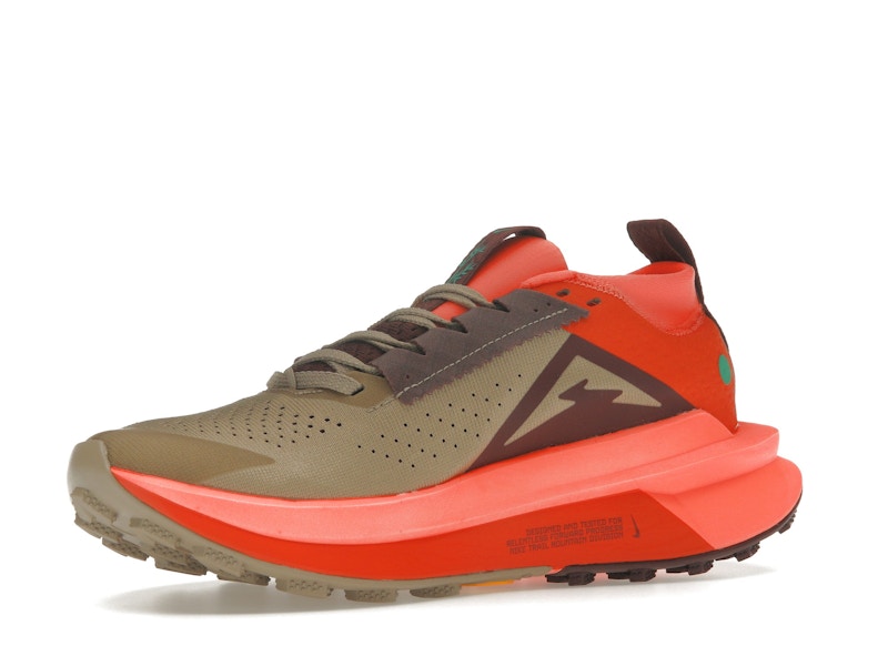 Nike ZoomX Zegama 2 Khaki Hyper Crimson Burgundy Crush White
