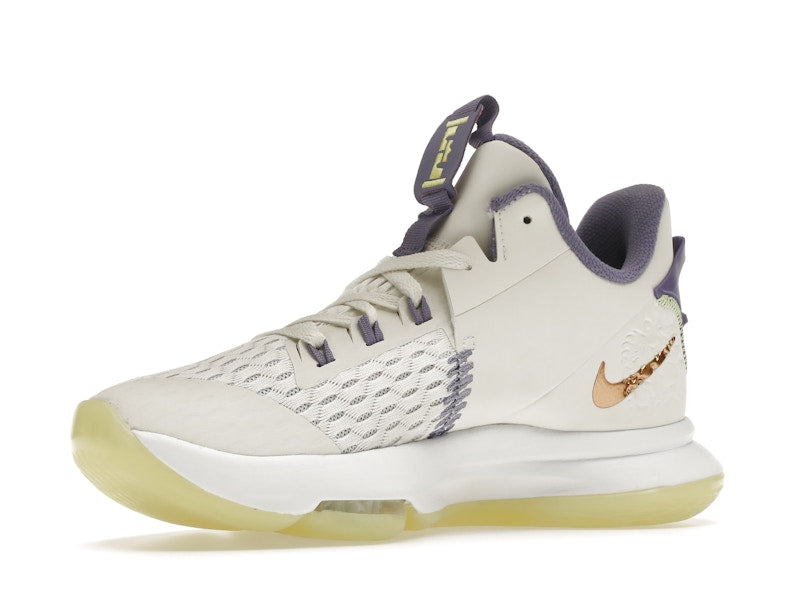 Nike LeBron Witness 5 Summit White Metallic Bronze