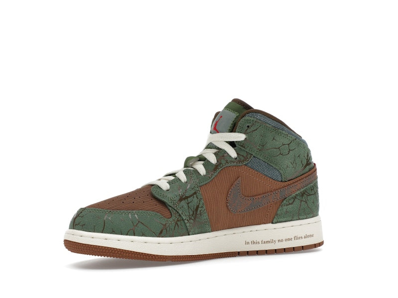 Jordan 1 Mid Treeline (GS)