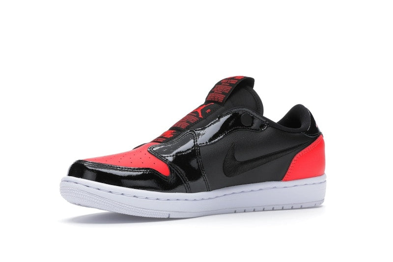 Jordan 1 Low Slip Black Hot Punch (Women's)