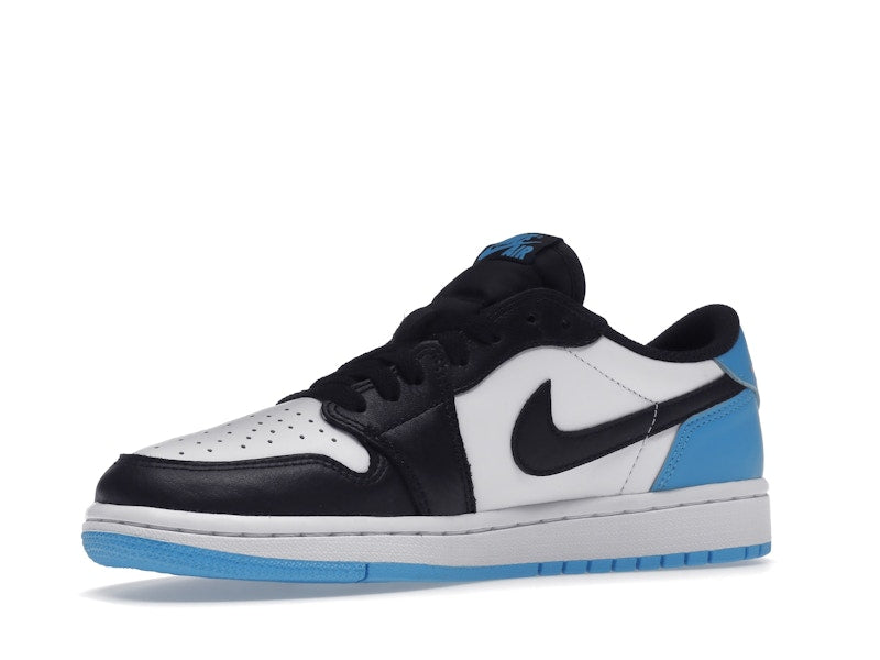 Jordan 1 Retro Low OG Black Dark Powder Blue (Women's)