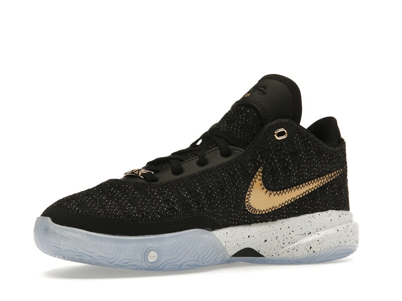 Nike LeBron 20 Black Metallic Gold (GS)