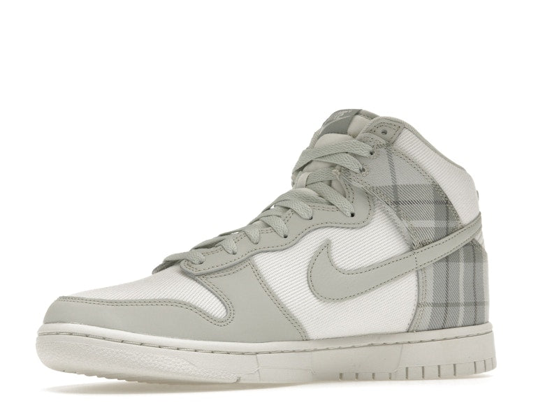Nike Dunk High SE Tartan Plaid White Light Green