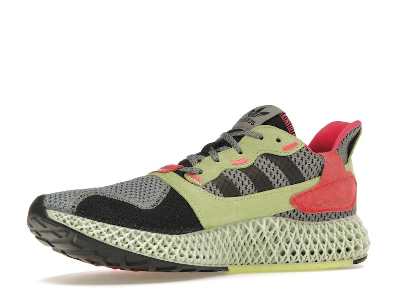 adidas ZX 4000 4D Grey Three Hi Res Yellow