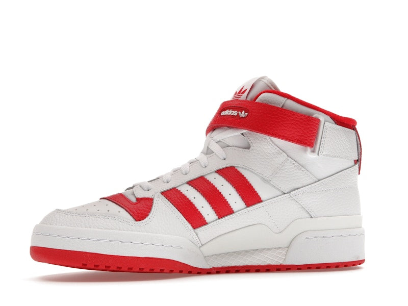 adidas Forum Mid Cloud White Vivid Red