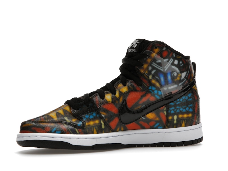 Nike SB Dunk High Concepts Stained Glass