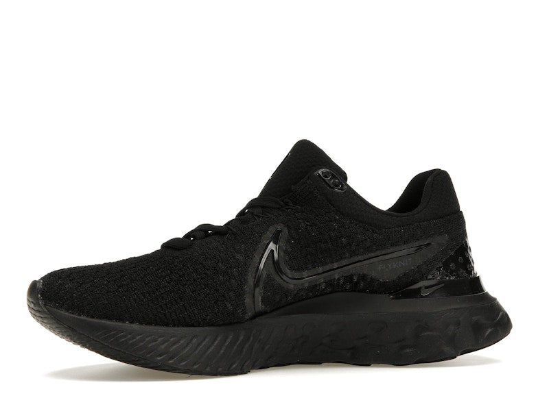 Nike React Infinity Run Flyknit 3 Triple Black (Women's)