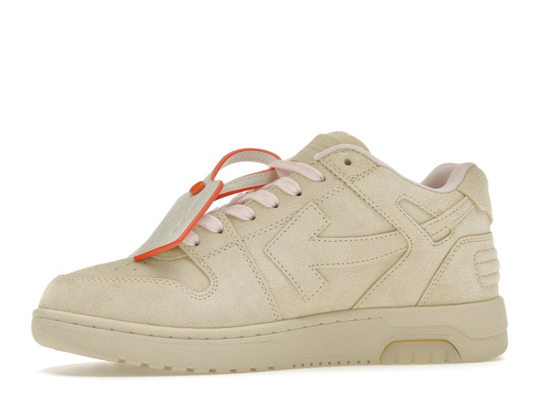 Off-White Out Of Office Suede Beige Pink