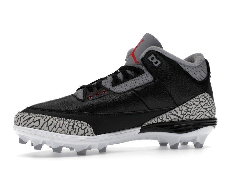 Jordan 3 Mid Retro TD Black Cement