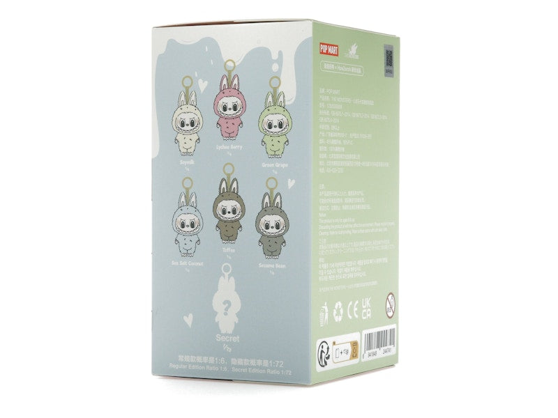 Pop Mart Labubu The Monsters Exciting Macaron Vinyl Plush Pendant Single Blind Box