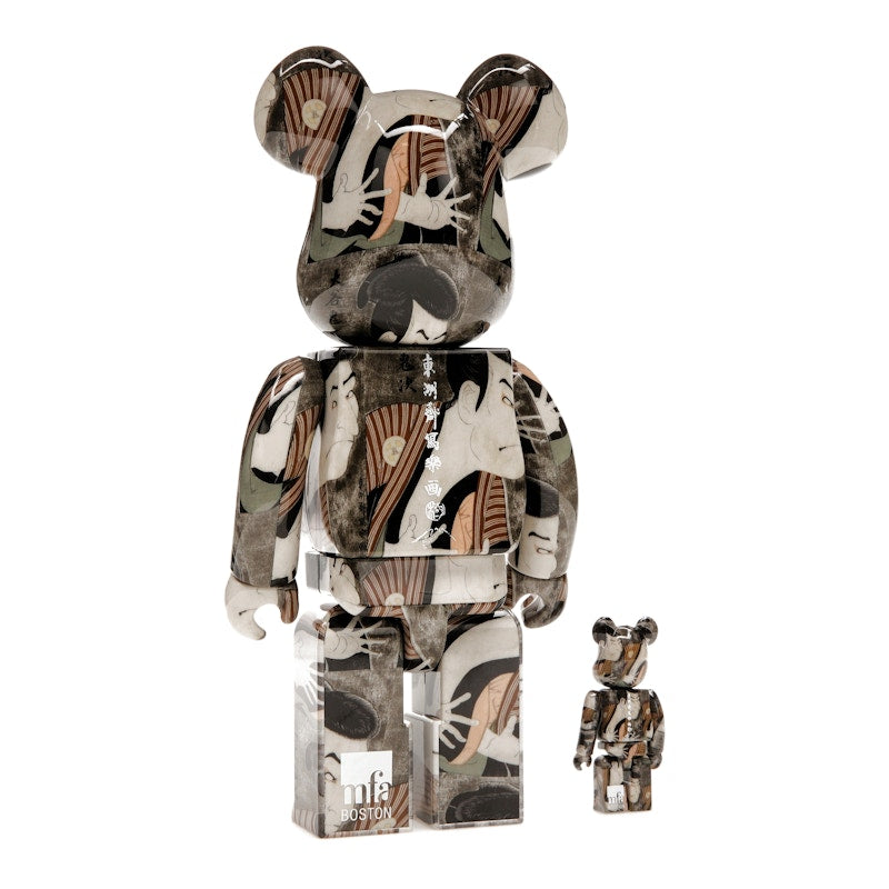 Bearbrick Sharaku Toshusai (Otani Oniji III as Yakko Edobei) 100% & 400% Set