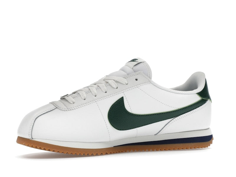 Nike Cortez Leather Summit White Fir Midnight Navy
