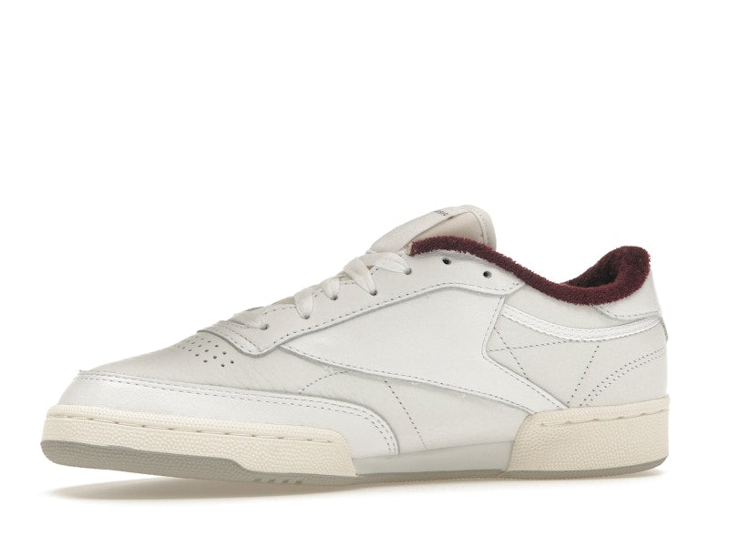 Reebok Club C 85 Packer Shoes Chalk White Maroon