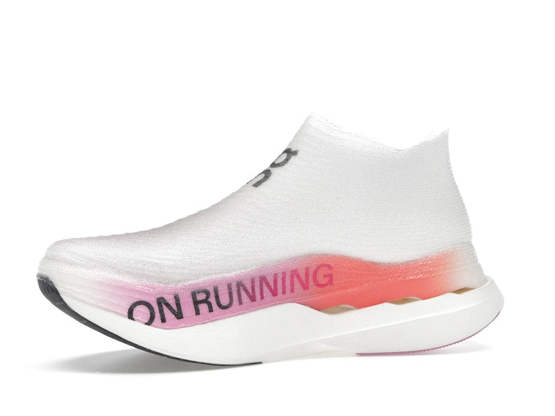 On Running Cloudboom Strike LS White Raspberry