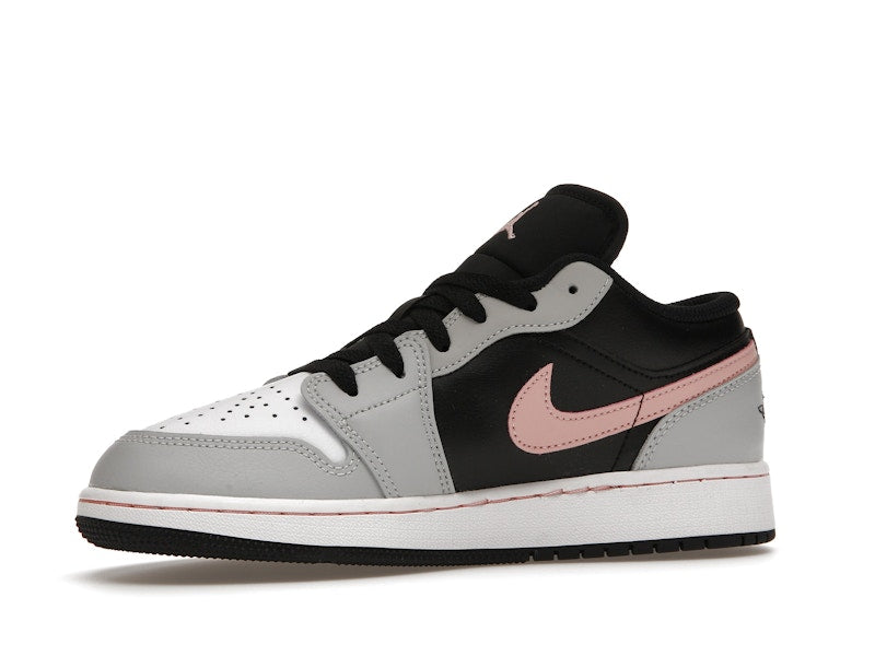 Jordan 1 Low Black Grey Pink (GS)