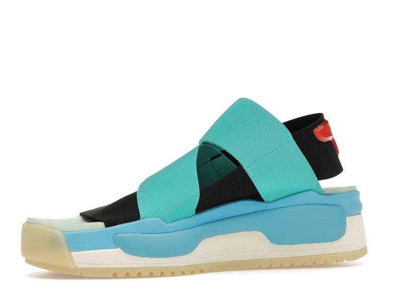 adidas Y-3 Hokori Sandal Black Mint Cyan