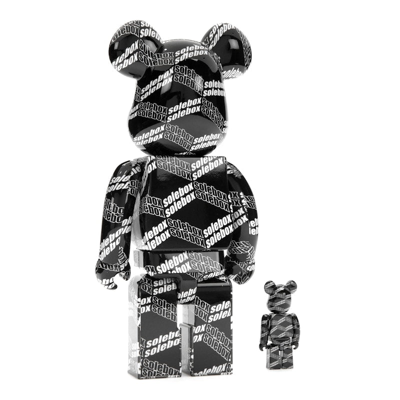 Bearbrick x Solebox Pattern 100% & 400% Set
