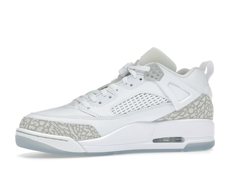 Jordan Spizike Low White Metallic Silver Barely Blue Neutral Grey