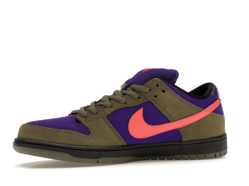 Nike SB Dunk Low Olive Atomic Red