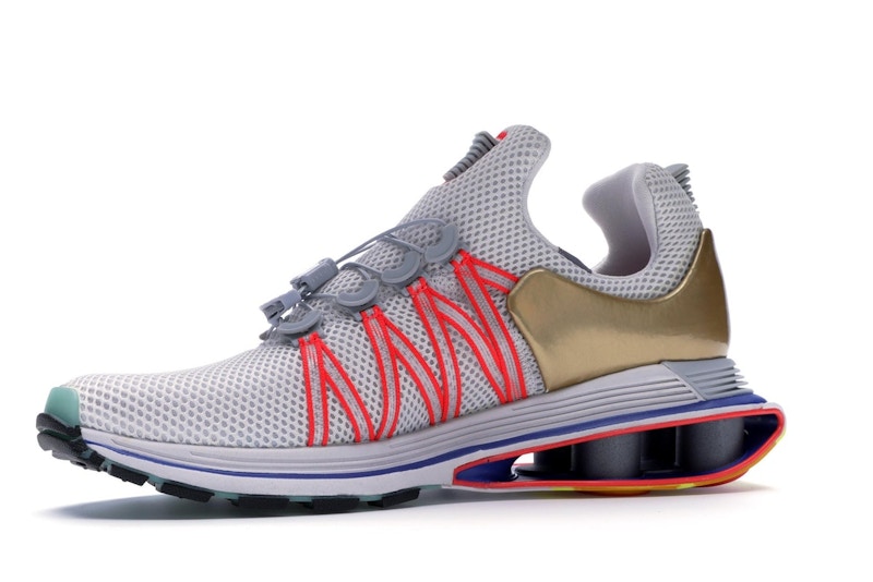Nike Shox Gravity Vast Grey Metallic Gold