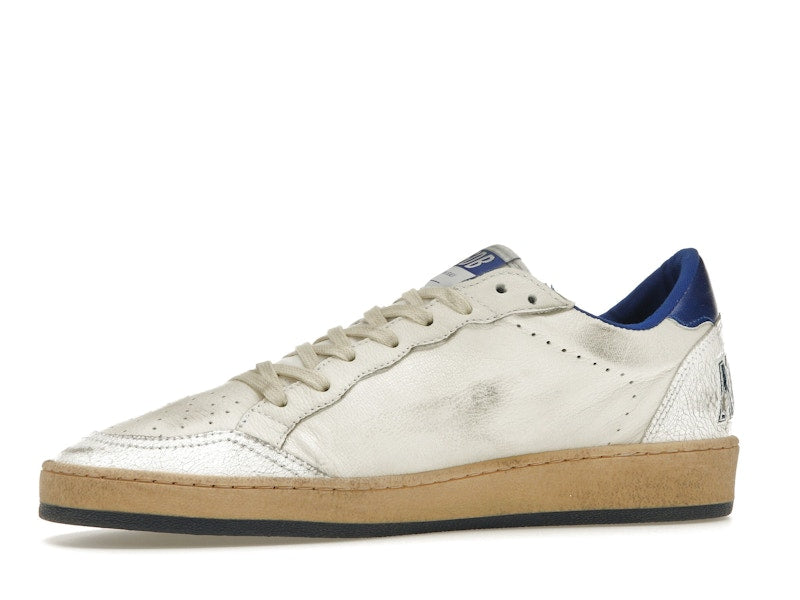 Golden Goose Ball-Star Low White Bluette