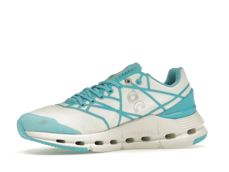 On Running Cloudnova Z5 White Cyan (Women's)