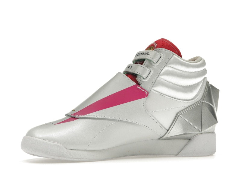 Reebok Freestyle Hi Power Rangers Pink Ranger (Women's)