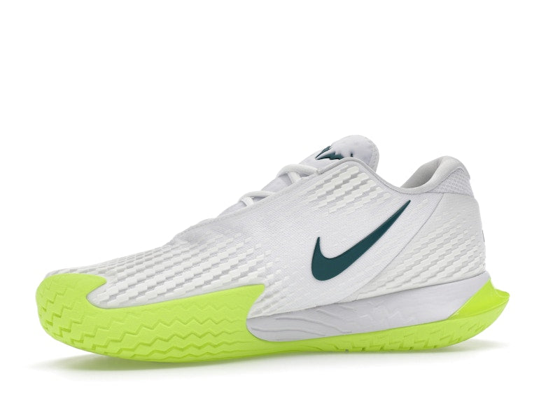 Nike Court Zoom Vapor Cage 4 Rafa White Volt Geode Teal