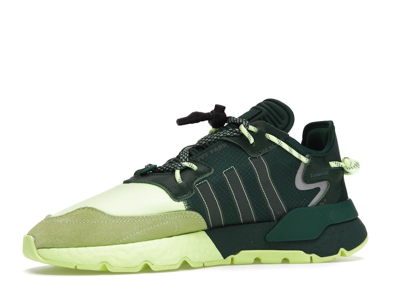 adidas Nite Jogger Beyonce Ivy Park Dark Green Frozen Yellow