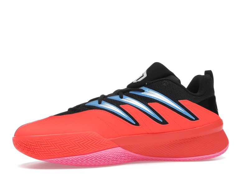 adidas Dame Certified 3 Low Solar Red Core Black Cloud White
