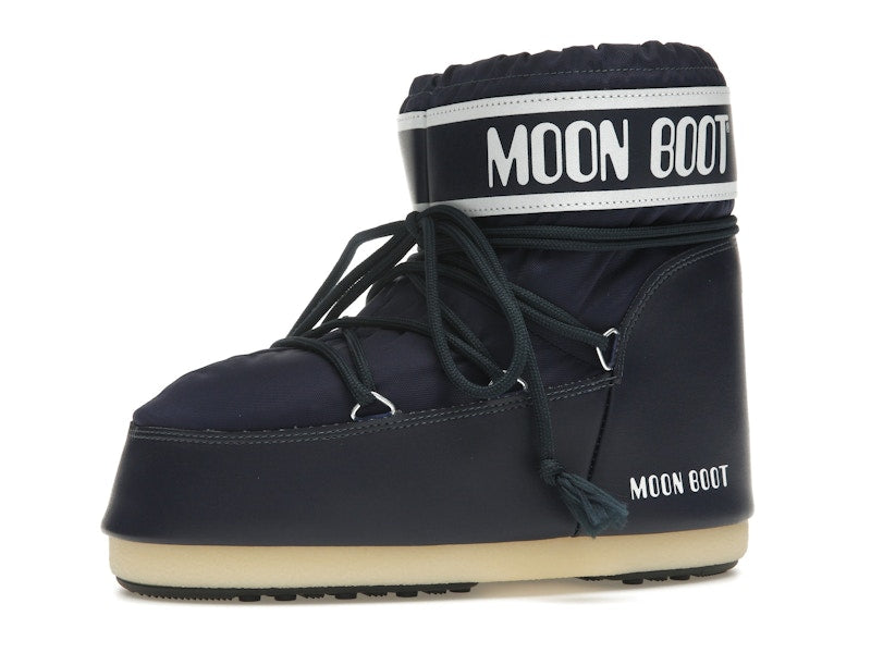 Moon Boot Icon Low Nylon Boot Blue